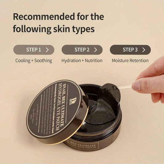 Benton Snail Bee Ultimate Hydrogel Eye Patch 1.1g/0.03 Oz (60pcs)
