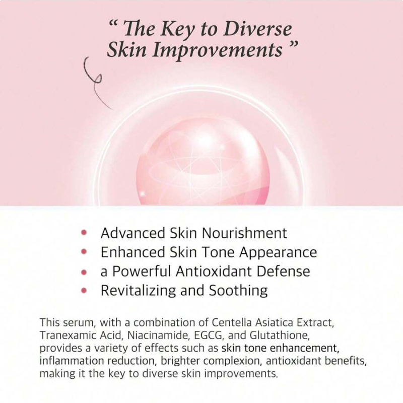 Cos De BAHA Tranexamic Acid 10% Serum For Face/Neck 30ml/1.01 Oz