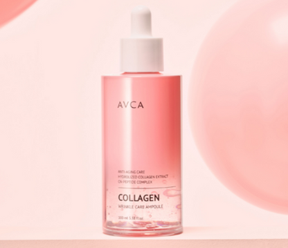 Avca wrinkle care collagen ampoule 100ml Boosting Essence Elastic