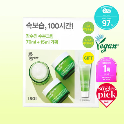 isoi Moisture Dr. Cream 70mL + 15mL Special Set