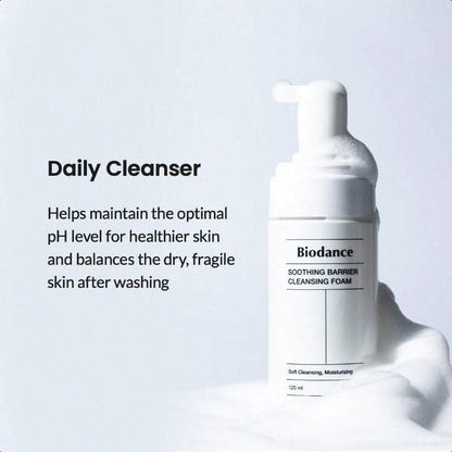 Biodance Soothing Barrier Cleansing Foam 120ml