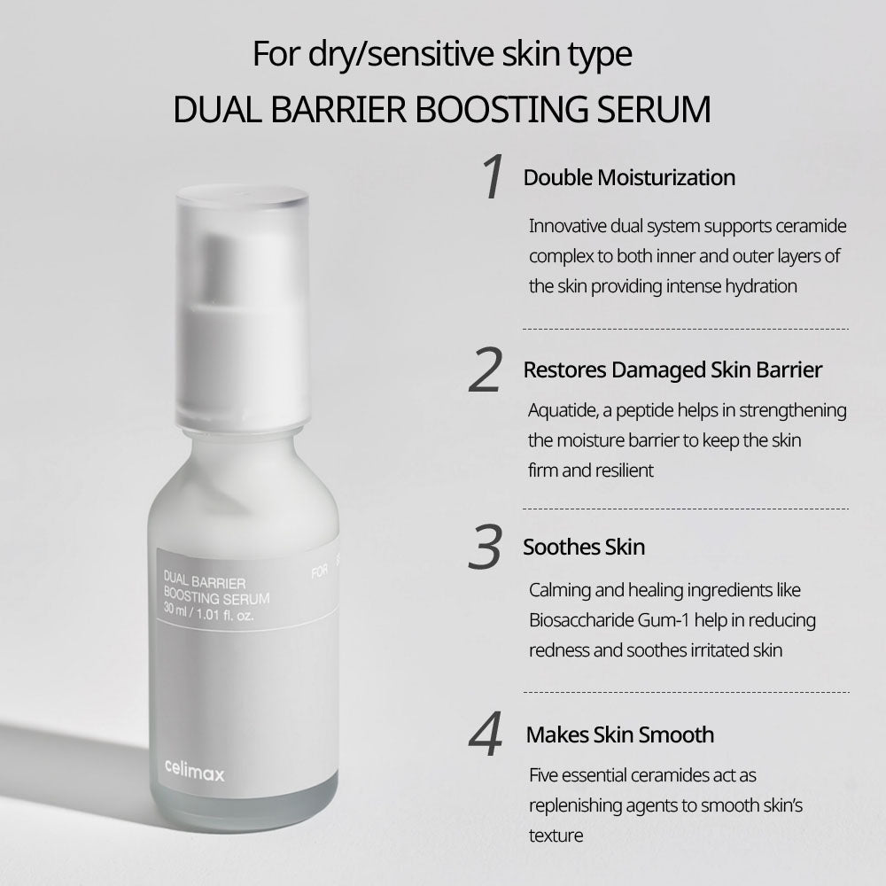CELIMAX Dual Barrier Boosting Serum 30ml