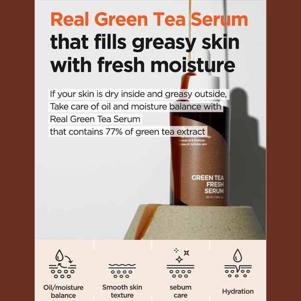 [Isntree] Green Tea Fresh Serum 50ml