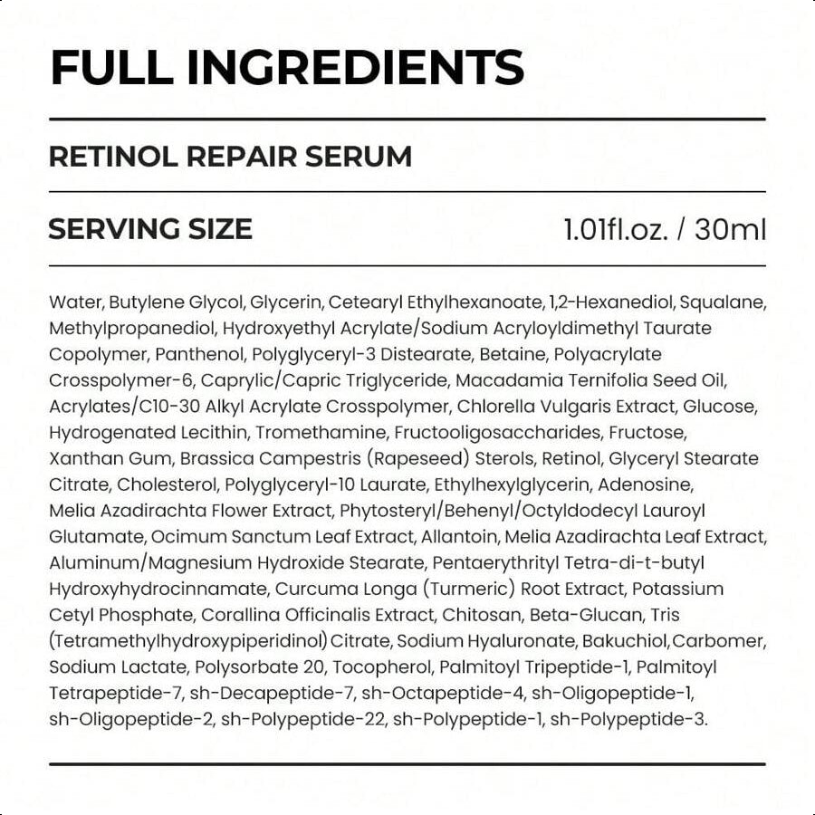 Skin&Lab Retinol Repair Serum 30ml/1.01 Oz