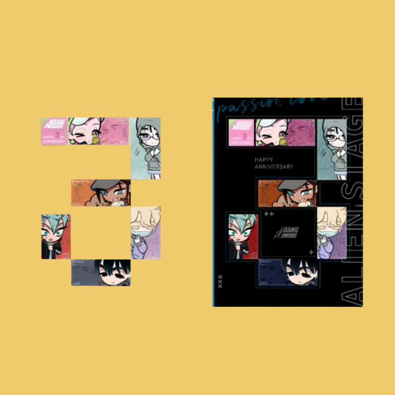 Alien Stage Love Series - Refrigerator Magnet Set(in stock now)