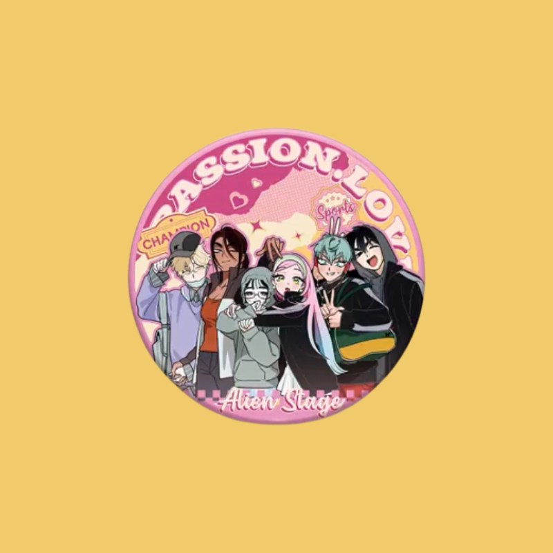 Alien Stage Partner Series - Instant Noodle Lid Clip Badge