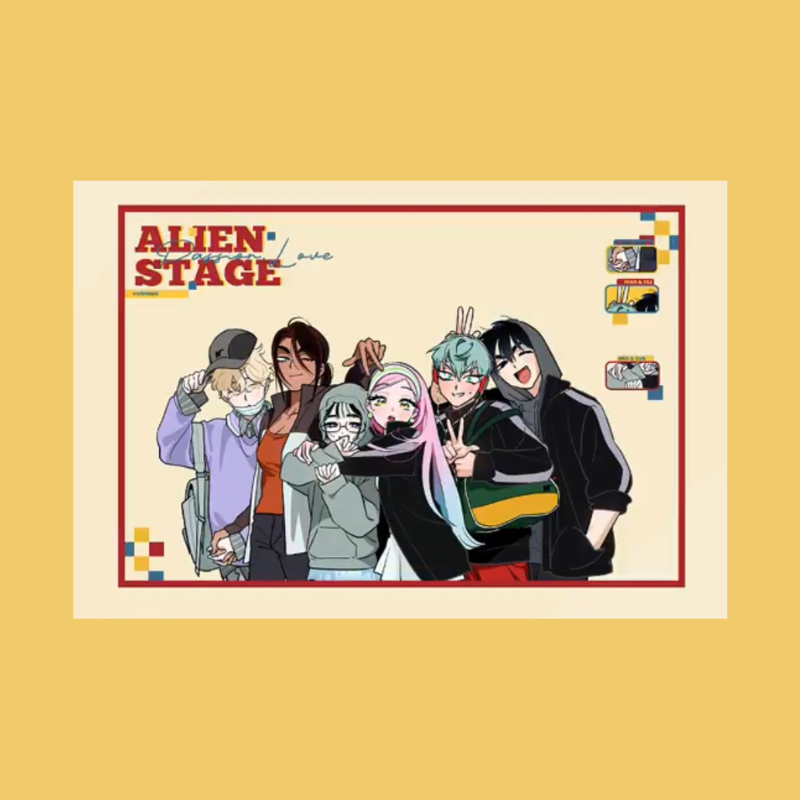 Alien Stage Partner Series - Acrylic Hollow Colored Paper(in stock now)