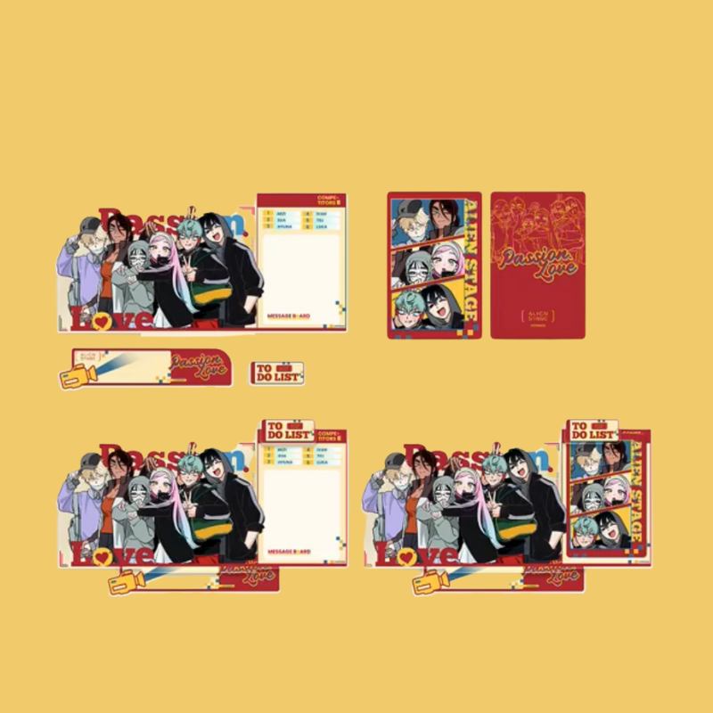 Alien Stage Partner Series - Magnetic Memo Stand Set