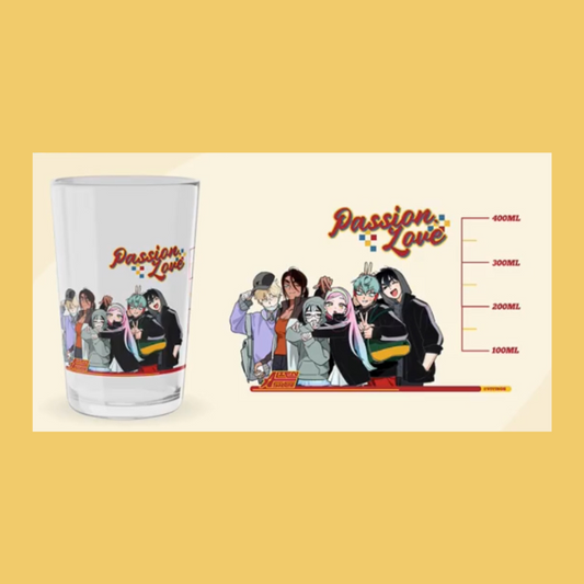 Alien Stage Partner Series - Glass Cup with Measurement Scale(in stock now)