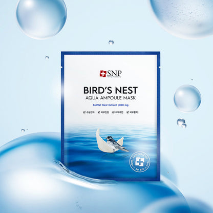 SNP バーズネスト アクアアンプルマスク 25ml x 10個 オフラインショップ