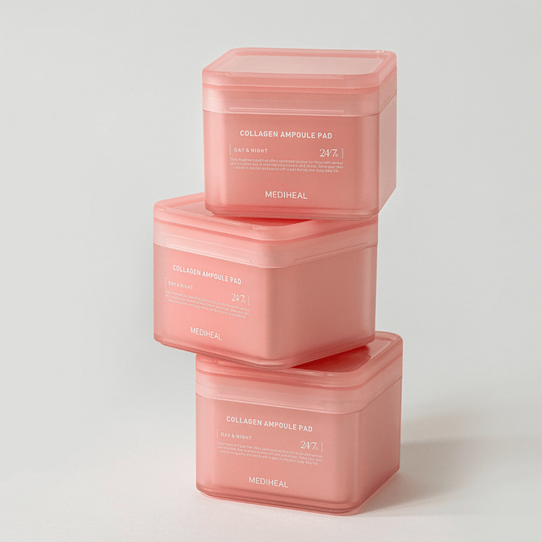 MEDIHEAL Collagen Ampoule Pad (100 подушечек)