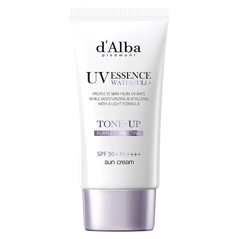 d'Alba Waterful Tone Up Sun Cream 50ml- Purple Correcting SPF50+PA++++