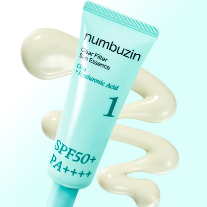 Numbuzin No.1 Clear Filter Sun Essence 50ml SPF50+ PA++++