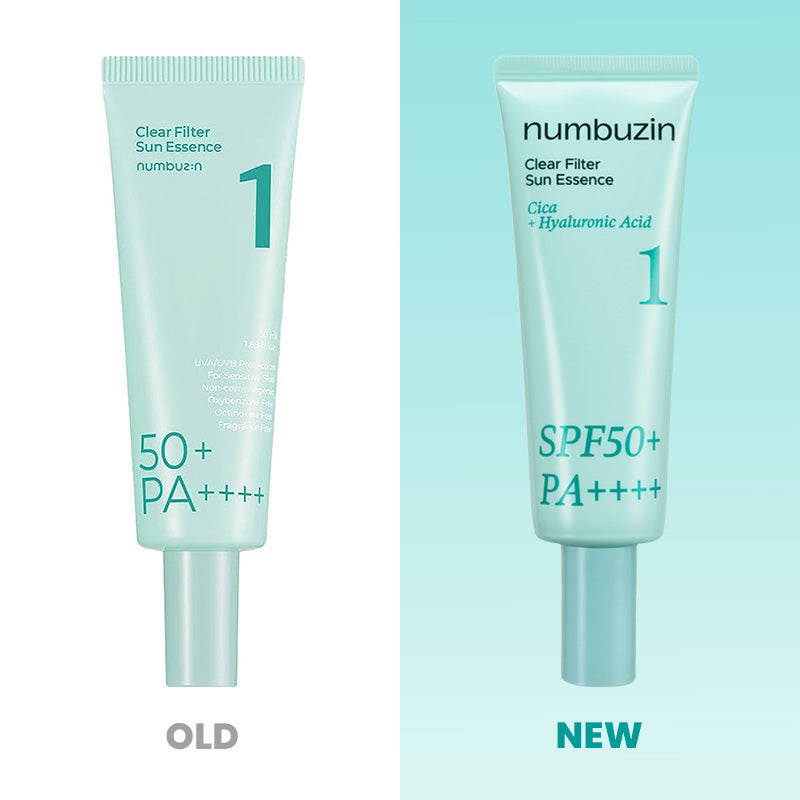Numbuzin No.1 Clear Filter Sun Essence 50ml SPF50+ PA++++