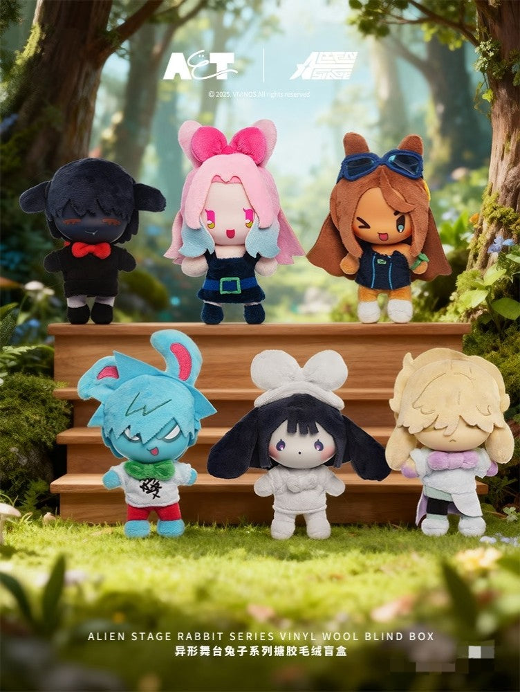 Alien Stage - Rabbit Series Soft Vinyl Wool Blind Box(in stock now)