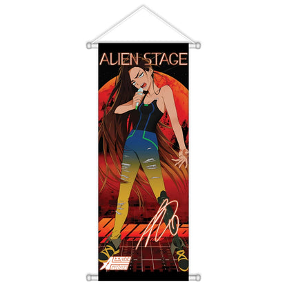 Alien Stage Karmic Angel Wall Art Canvas, Anime Poster for Bedroom Decor