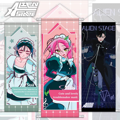 Alien Stage Karmic Angel Wall Art Canvas, Anime Poster for Bedroom Decor