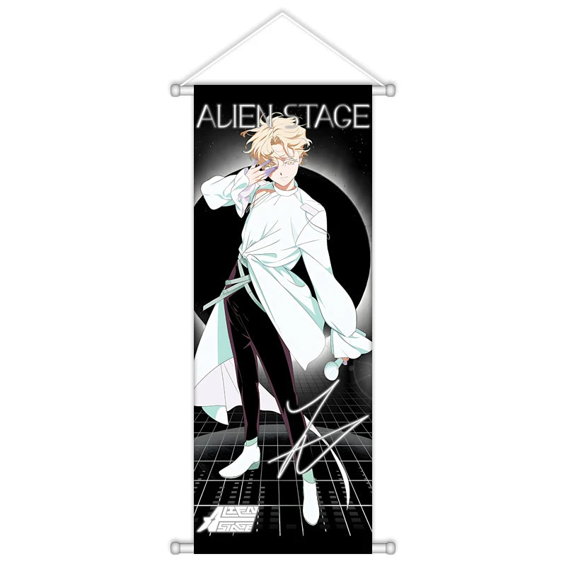 Alien Stage Karmic Angel Wall Art Canvas, Anime Poster for Bedroom Decor