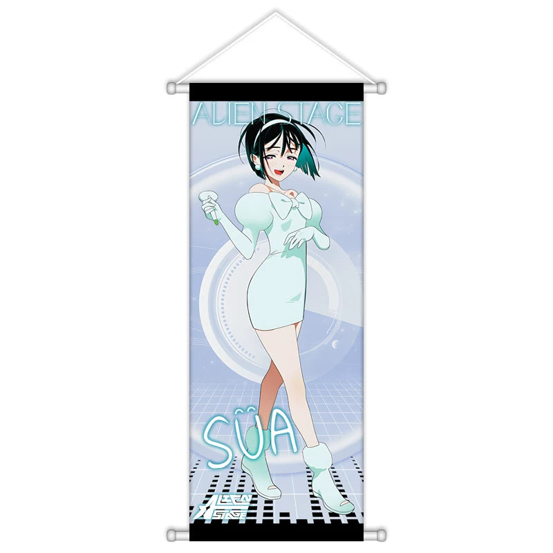Alien Stage Karmic Angel Wall Art Canvas, Anime Poster for Bedroom Decor