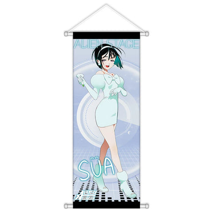 Alien Stage Karmic Angel Wall Art Canvas, Anime Poster for Bedroom Decor