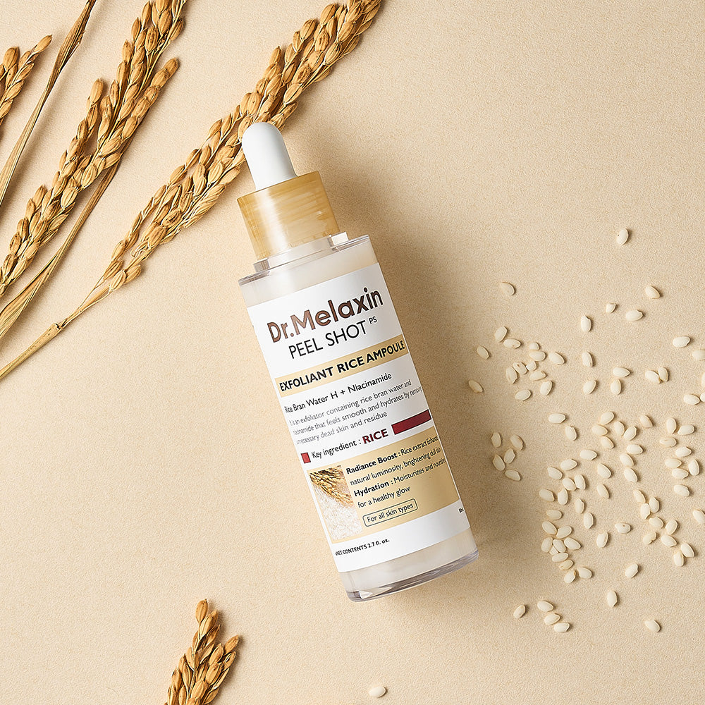 Dr.Melaxin Peel Shot Glow White Rice Peeling Ampoule 80ml