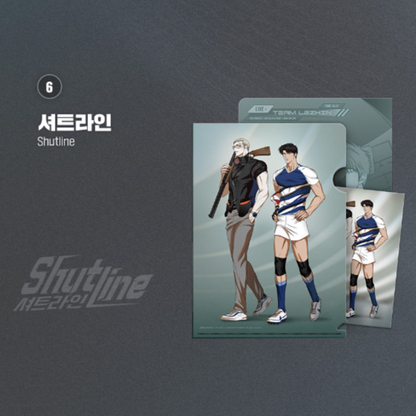 TEAM LEZHIN  Clear File [A5] + Couple Bookmark