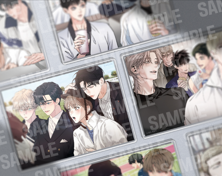 TEAM LEZHIN Cross Over Player Acrylic Card Set