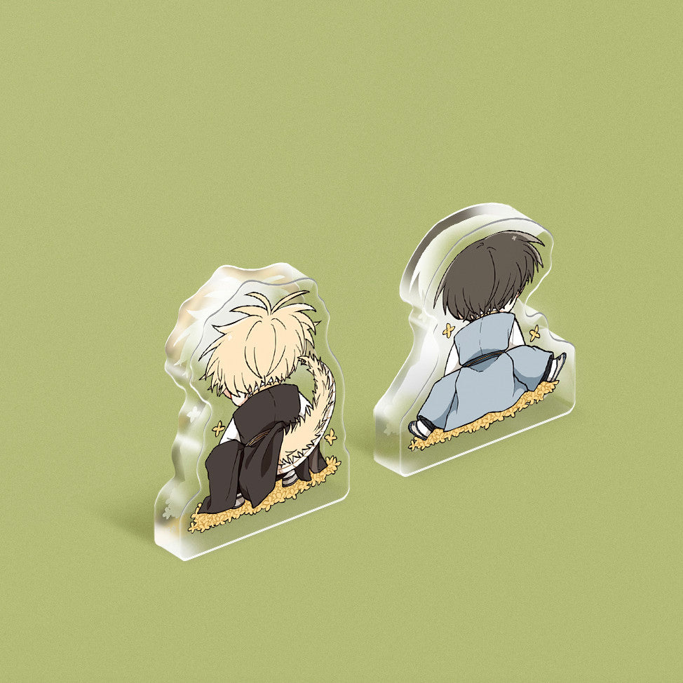 The Path on Which Forsythia Fell - Acrylic Block Ver.1 & Ver.2