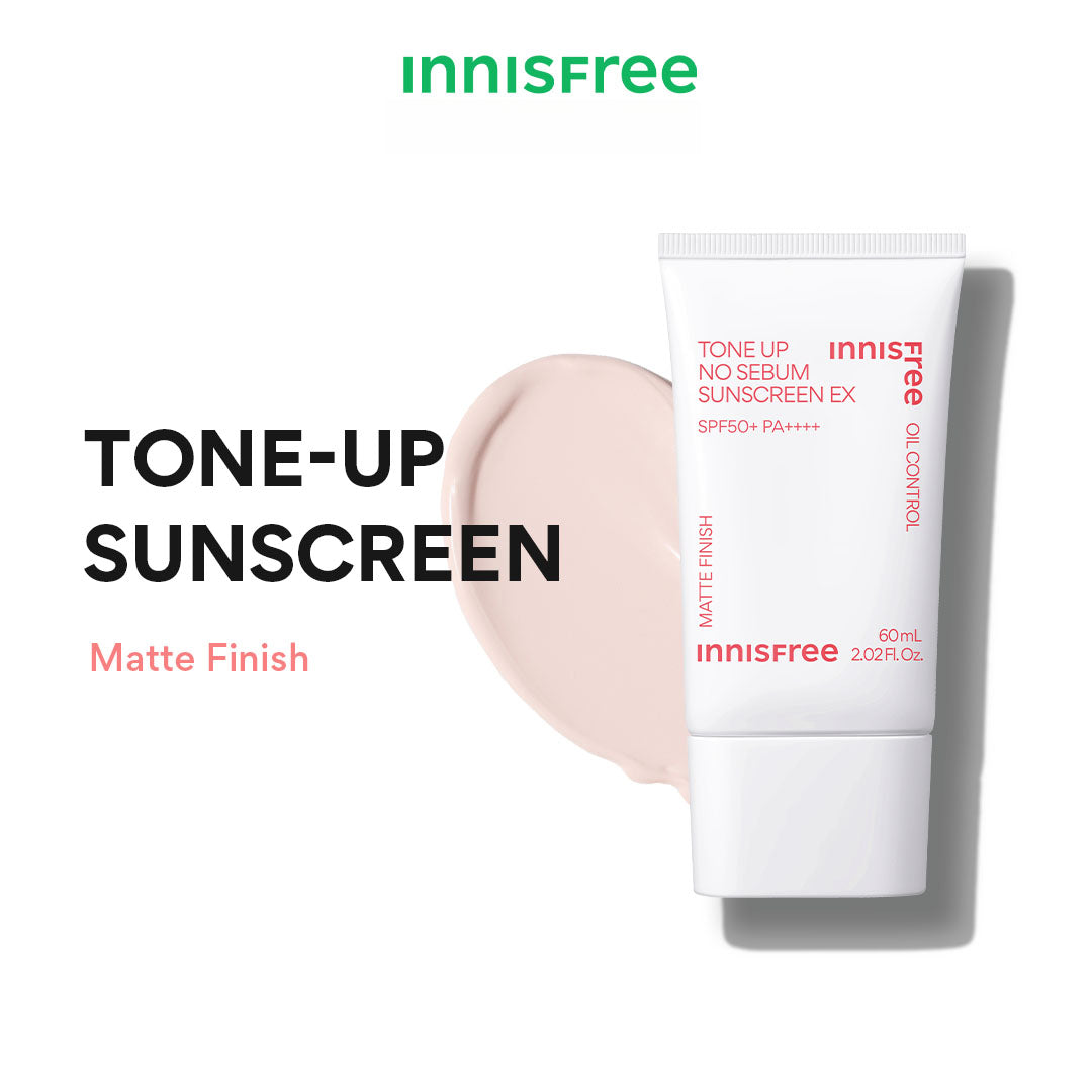 INNISFREE Tone Up No Sebum Sunscreen EX SPF50+ PA++++ 60ml