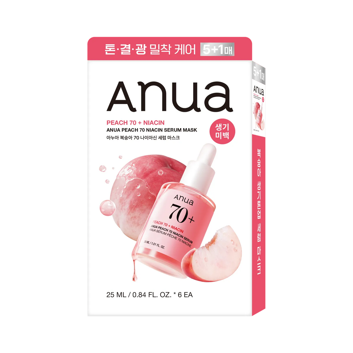 Anua Mask Sheet 5ea Set (+1ea)