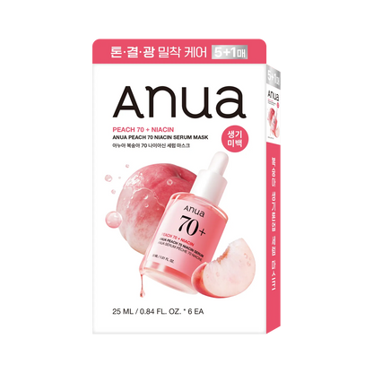 Anua Mask Sheet 5ea Set (+1ea)