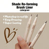 Colorgram Shade Re-Forming Brush Liner 70% Brown | Liquid Eyeliner, Long-Lasting Daily Makeup, Natural Eye Makeup, Smudgeproof, Winged Eyes, Cat Eye 0.5g