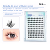 [100% Original] Inhak Upgrade Glue-Free Eyelash - A ver. Natural Curl/B ver. Volume and Curl Eyelashes Extension Simulation Segmented Grafting DIY Lashes False Eyelash Makeup Tool