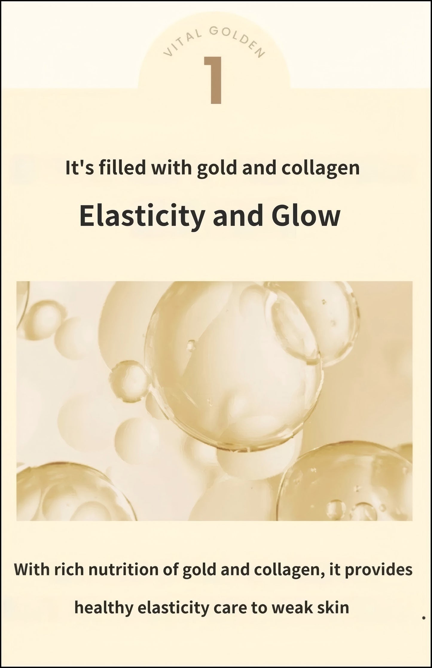 AHC Vital Golden  Collagen Lotion 140ml