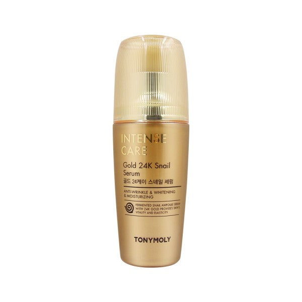 [100% Original] TONYMOLY Intense Care Gold 24K Snail Skincare Line(emulsion+toner+serum)