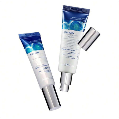 Farmstay Collagen Water Full Moist Eye Cream - Under Eye Cream For Wrinkles And Fine Lines - Fights Dark Circles - Collagen For Skin - 1.69 Oz 50ml