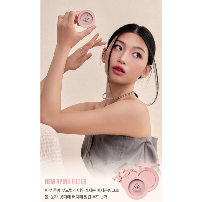 3CE Face Blush #Pink Filter 2024 F/W CLOUDY PINK EDITION