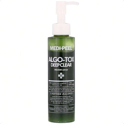 Medipeel Deep Clear Facial Cleanser 5.07 Fl Oz / 150ml | 5 Peptide Balance Facial Cleanser, Vegetable Extracts, High Concentrated | Korean Skincare, For Sensitive Skin
