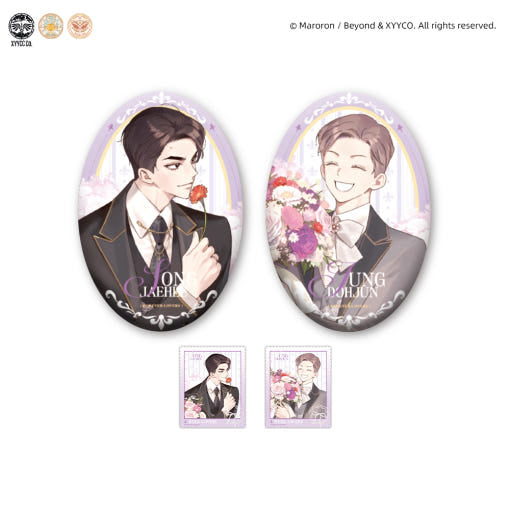 4 Week Lovers - Can Badge Set