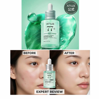 Anua Heartleaf 77 B3Zinc Soothing Serum 30ml Double Pack