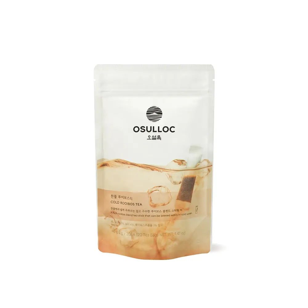 OSULLOC Cold Rooibos Tea Bags, 20 Counts