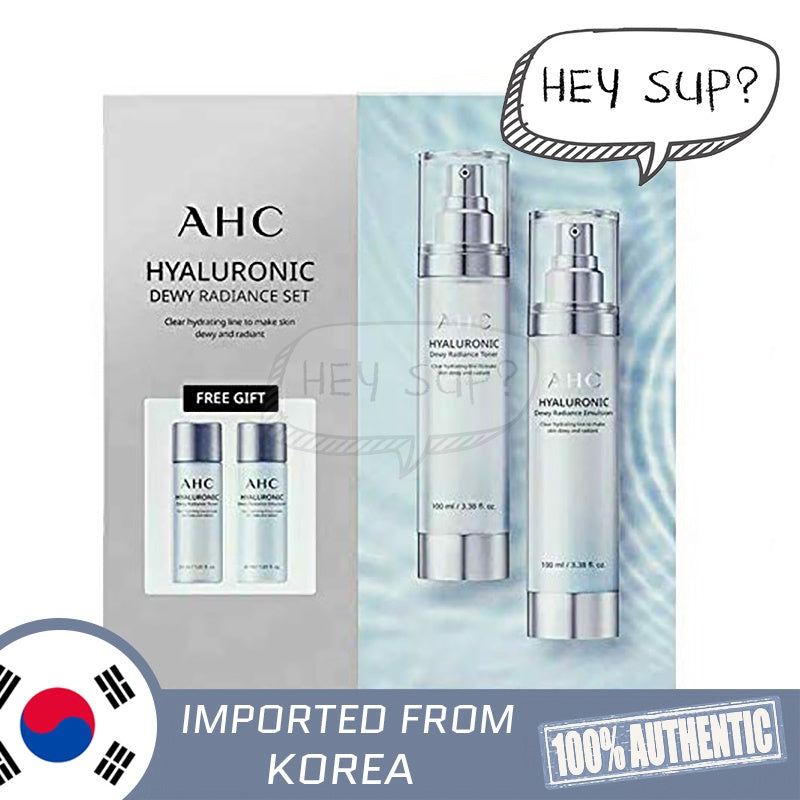 Набор для ухода за кожей AHC Hyaluronic Dewy Radiance (2x100 мл + 2x30 мл)