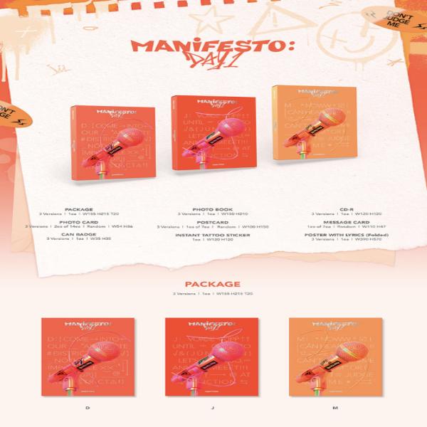 ENHYPEN The 3rd Mini Album [MANIFESTO : DAY 1]