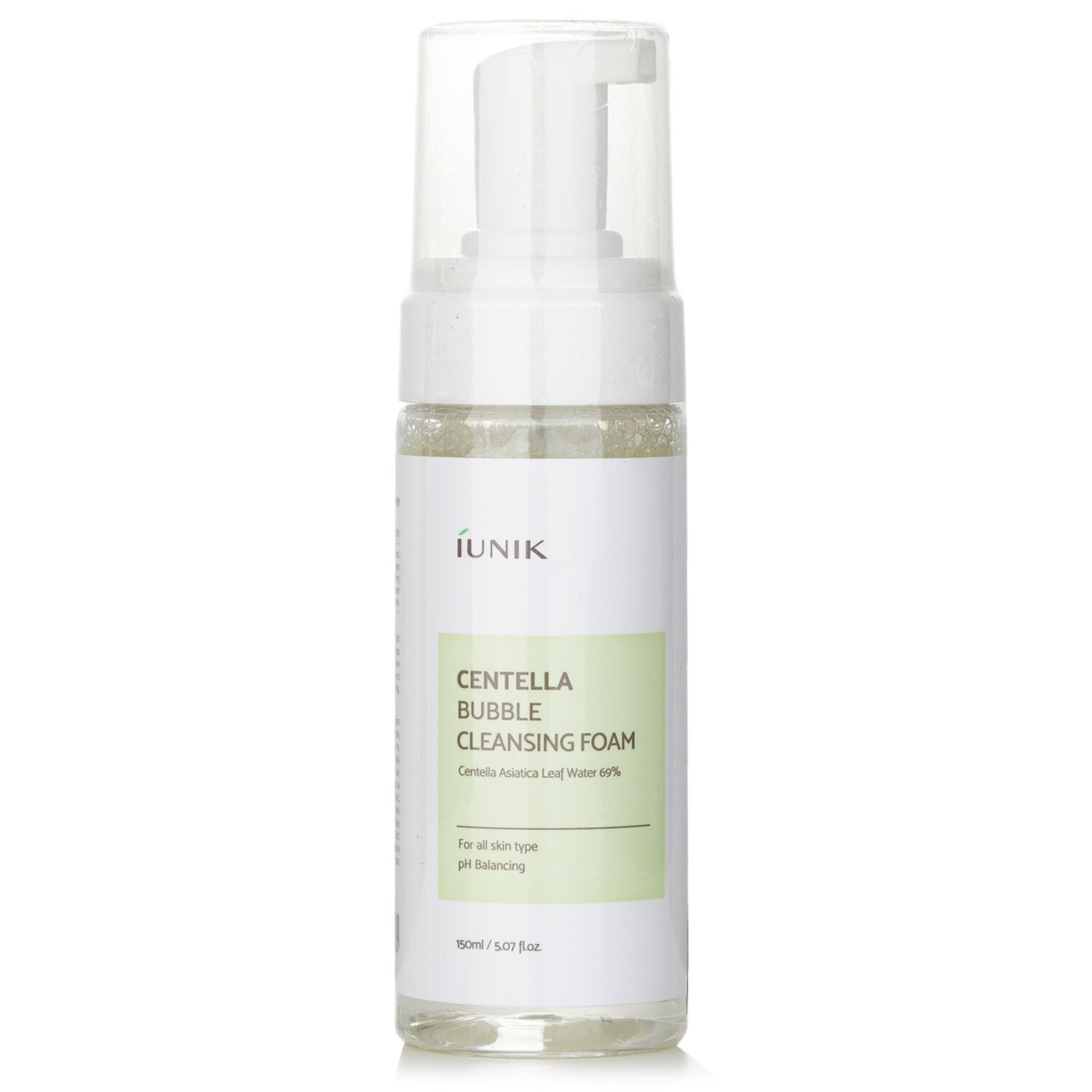 IUNIK - Centella Bubble Cleansing Foam - For All Skin Type 150ml/5.07oz