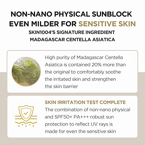 SKIN1004 Madagascar Centella Air-Fit Suncream Plus 50ml Renewal SKIN1004 Madagascar Centella Sunscreen SPF50+ PA++++