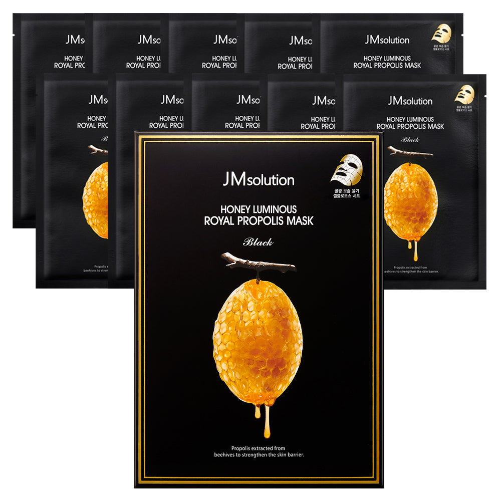 JMsolution Honey luminous Royal Propolis mask 30mlX10ea