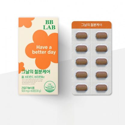 BB Lab Iron Care Vitamin C Vitamin B, 60 tablets