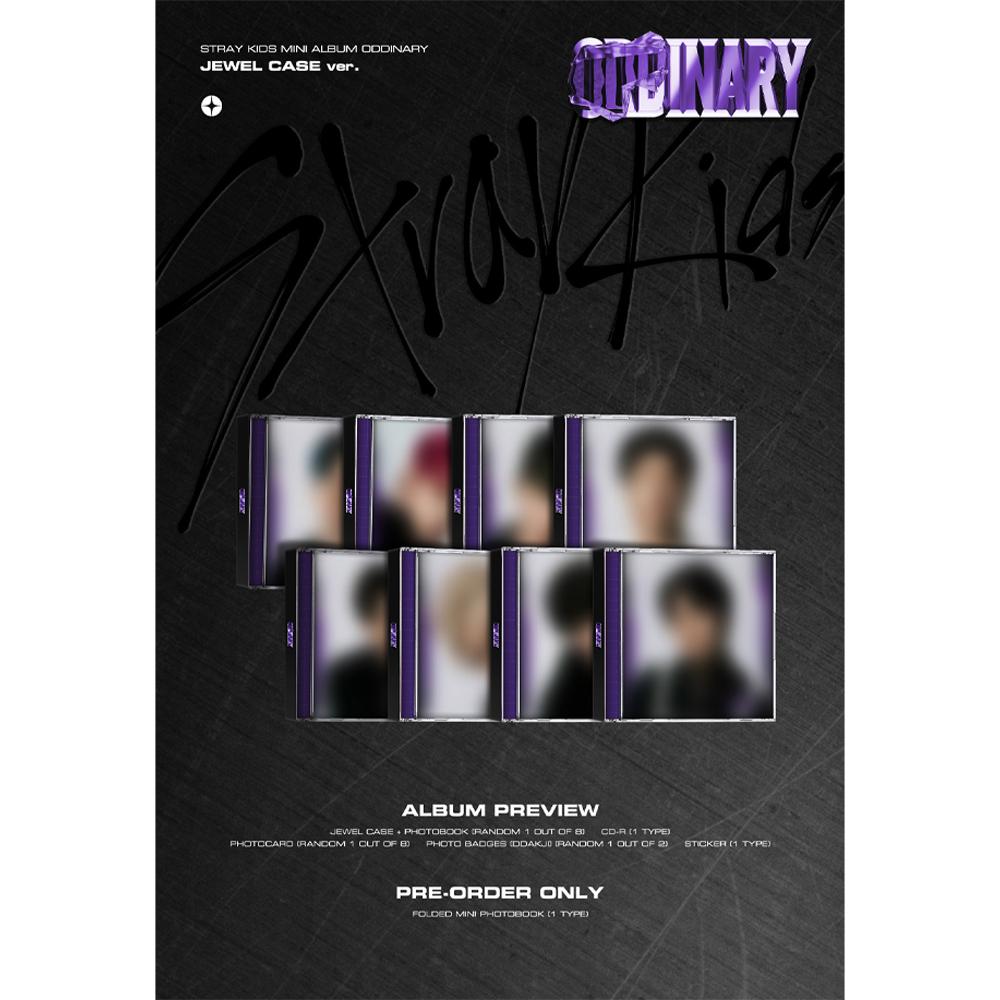 Stray Kids [ODDINARY] Jewel Case Ver.