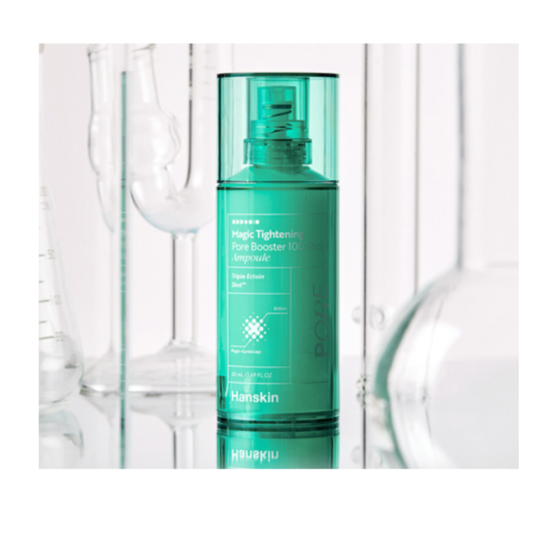 Hanskin magic tightening pore booster 100 shot ampoule 50ml