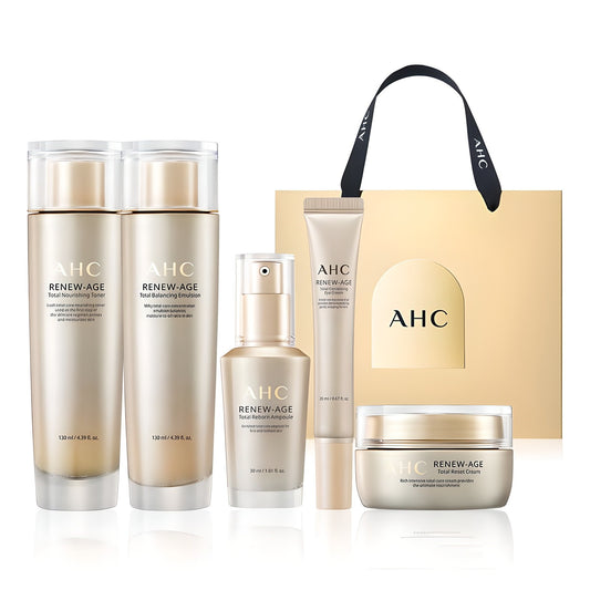 AHC Renew-Age Total 4 Gifts Set face skin care + Cream 20ml